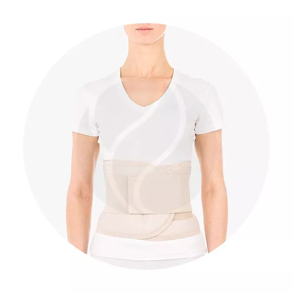 Изображение товара Ортопедический бандаж на брюшную стенку Т.26.12, высота 20 см, Россия Изображение товара Ортопедический бандаж на брюшную стенку Т.26.12, высота 20 см, Россия