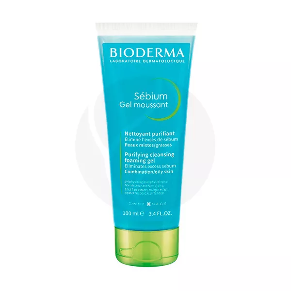 Изображение товара Bioderma Sebium гель очищающий, 100мл Изображение товара Bioderma Sebium гель очищающий, 100мл