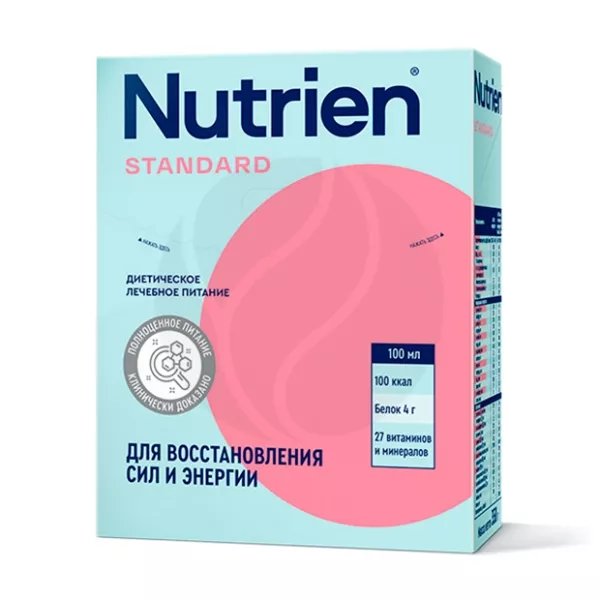 Изображение товара Nutrien Standard сухое лечебное питание 350г восстановление сил и энергии Изображение товара Nutrien Standard сухое лечебное питание 350г восстановление сил и энергии