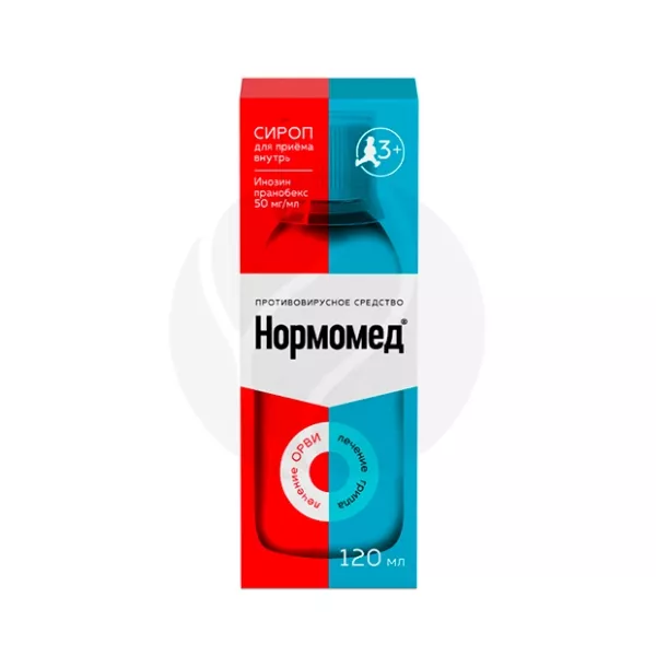 Изображение товара Нормомед сироп 50мг/мл, 120мл