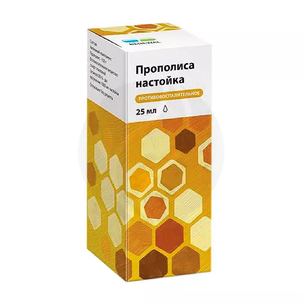 Прополиса настойка Реневал, 25мл Обновление