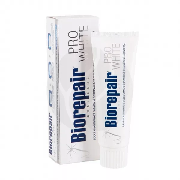 Изображение товара Biorepair PRO White зубная паста для белизны эмали 75 мл Италия