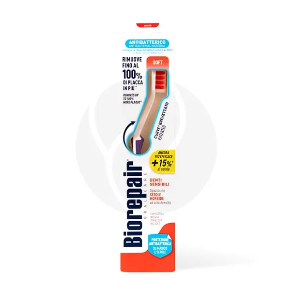 Изображение товара Зубная щетка Biorepair мягкая Косвелл Изображение товара Зубная щетка Biorepair мягкая Косвелл