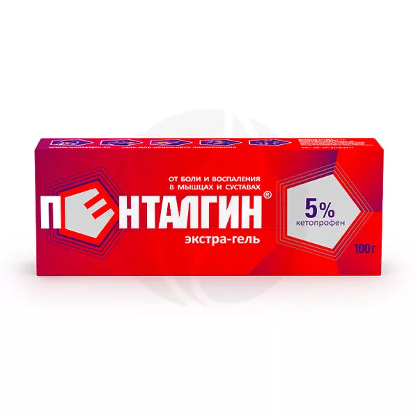 Изображение товара Гель кетопрофен 5% для наружного применения Лекко Пенталгин Экстра-гель Изображение товара Гель кетопрофен 5% для наружного применения Лекко Пенталгин Экстра-гель