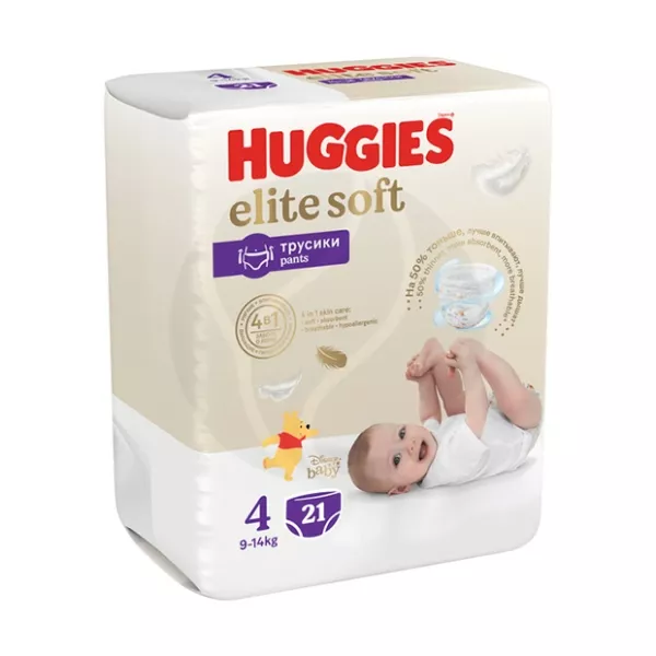 Huggies Elite Soft 4 подгузники-трусики (9-14кг), №21
