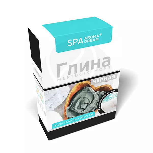 Изображение товара Spa Aroma Dream глина для лица и тела Мертвого моря черная, 100г Изображение товара Spa Aroma Dream глина для лица и тела Мертвого моря черная, 100г