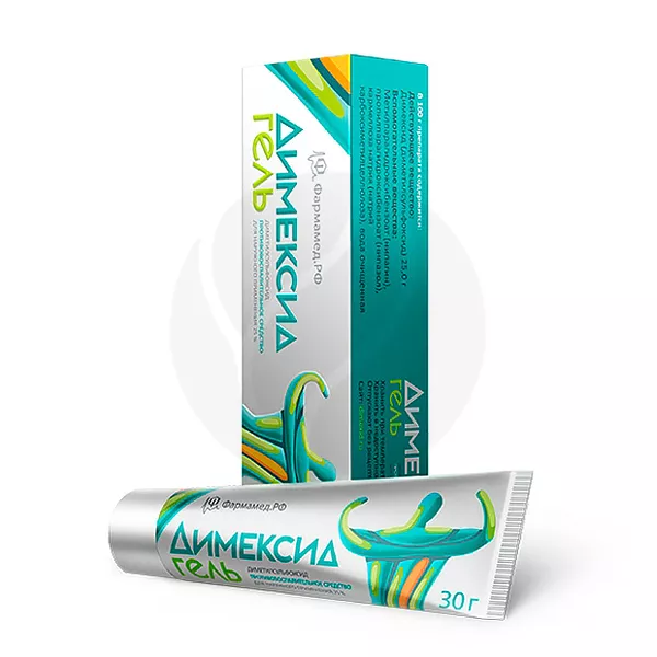 Изображение товара Димексид гель д/наружн. прим. 25%, 30г Авз Изображение товара Димексид гель д/наружн. прим. 25%, 30г Авз