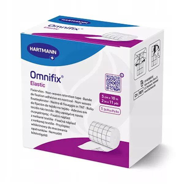 Изображение товара Hartmann Omnifix пластырь фиксирующий из нетканого материала, (10мх5см) Изображение товара Hartmann Omnifix пластырь фиксирующий из нетканого материала, (10мх5см)