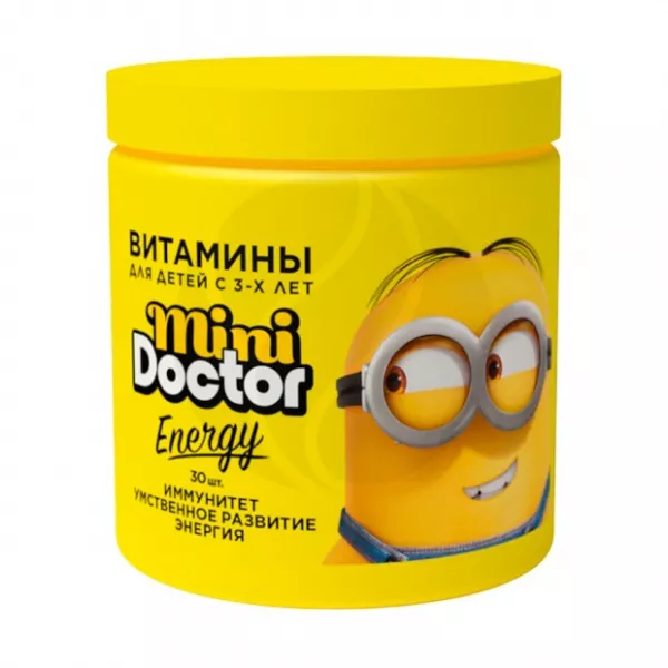 Мини Доктор Энергия пастилки жевательные, №30