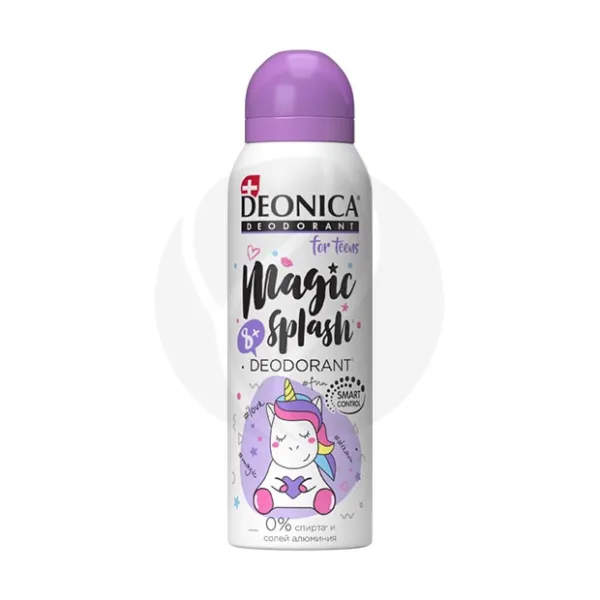 Изображение товара Deonica For Teens magic splash дезодорант-спрей, 125мл Изображение товара Deonica For Teens magic splash дезодорант-спрей, 125мл