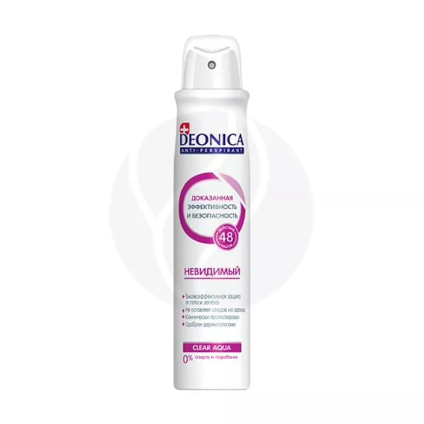 Изображение товара Deonica невидимый дезодорант-антиперспирант спрей 75мл надежная защита