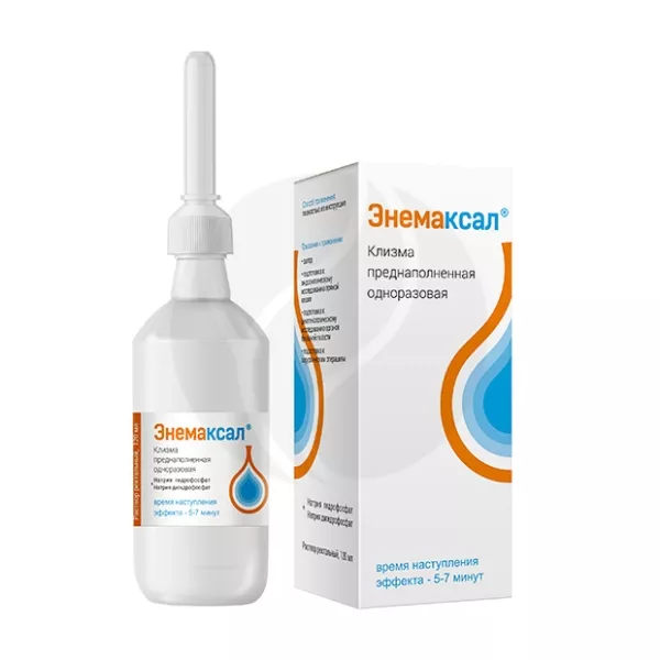 Изображение товара Энемаксал раствор для ректального введения 120 мл №1