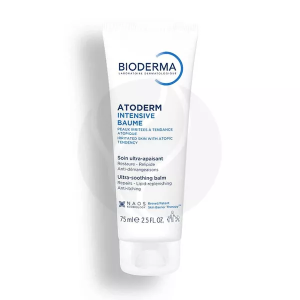 Изображение товара Bioderma Atoderm Intensive Baume липидовосстанавливающий для сухой кожи 75 мл Изображение товара Bioderma Atoderm Intensive Baume липидовосстанавливающий для сухой кожи 75 мл
