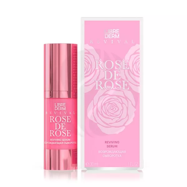 Изображение товара Возрождающая сыворотка для лица Rose De Rose 30мл Librederm