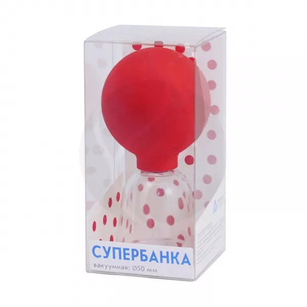 Альпина Пласт Супербанка вакуумная красная d-50 мм