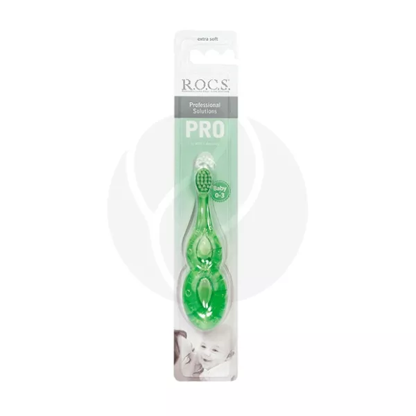 Изображение товара R.O.C.S. PRO Baby зубная щетка для детей (от 0 до 3 лет) цвет в ассортименте