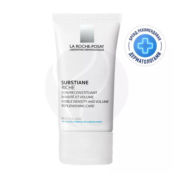 Изображение товара La Roche-Posay Substiane Riche Антивозрастной крем для восстановления плотности кожи и овала лица, 40мл Изображение товара La Roche-Posay Substiane Riche Антивозрастной крем для восстановления плотности кожи и овала лица, 40мл