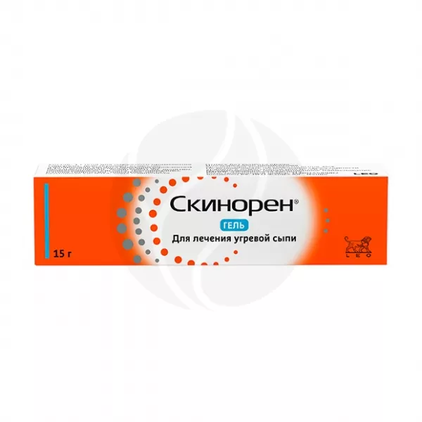 Скинорен гель д/наружн. прим. 15%, 15г