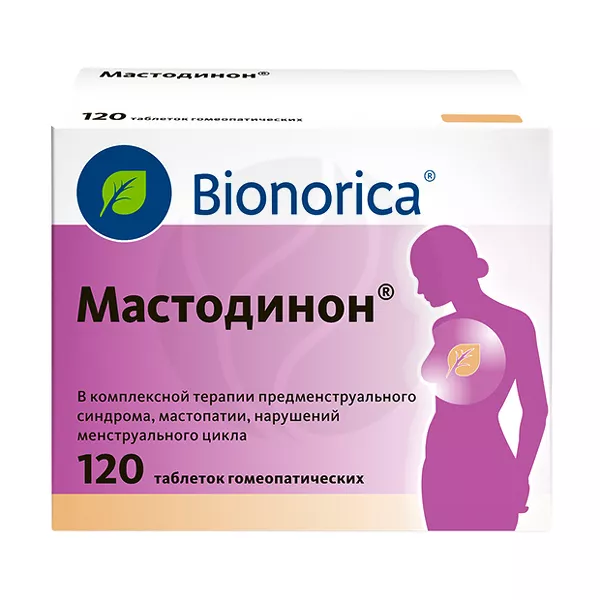 Изображение товара Мастодинон таблетки гомеопатические, №120 Изображение товара Мастодинон таблетки гомеопатические, №120