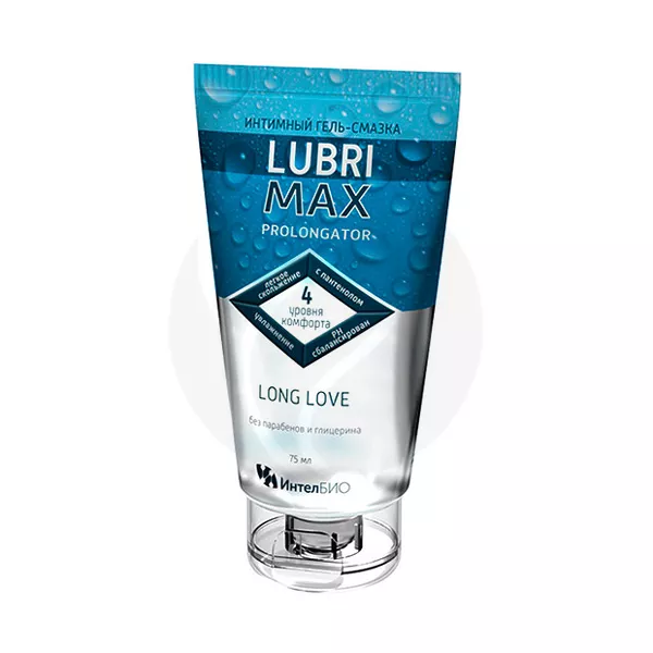 Изображение товара Lubrimax Prolongator гель-смазка 75 мл безопасная и долговременная для комфортных интимных моментов