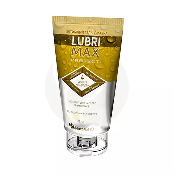 Изображение товара Lubrimax Protect гель-смазка 75 мл для интимной гигиены и защиты Изображение товара Lubrimax Protect гель-смазка 75 мл для интимной гигиены и защиты