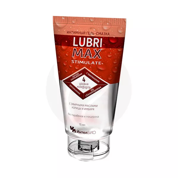 Изображение товара Lubrimax Stimulate гель-смазка, 75мл Изображение товара Lubrimax Stimulate гель-смазка, 75мл