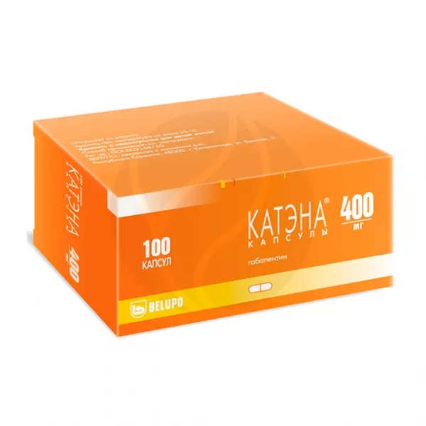 Катэна капсулы 400мг, №100