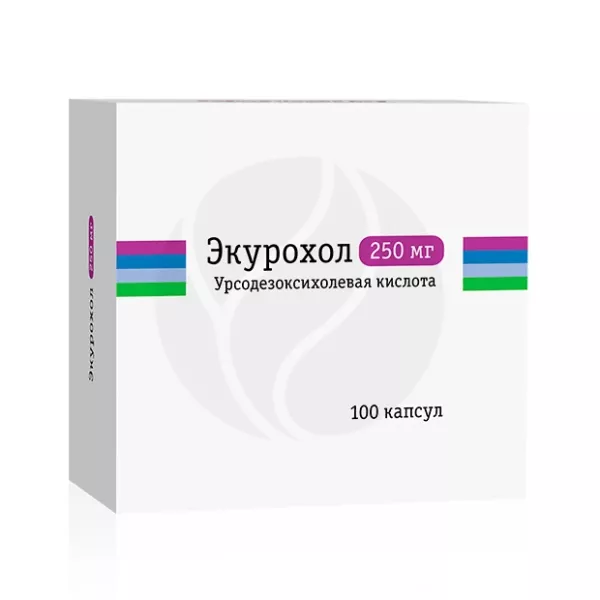 Экурохол капсулы 250мг, №100 Озон