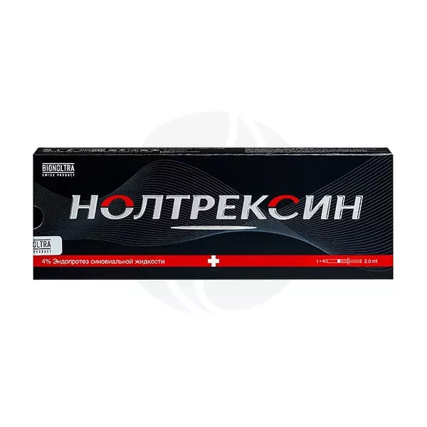 Изображение товара Нолтрексин эндопротез синовиальной жидкости, 2мл №1 Бионолтра Изображение товара Нолтрексин эндопротез синовиальной жидкости, 2мл №1 Бионолтра