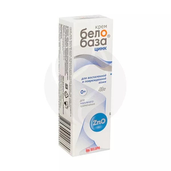 Изображение товара Белобаза Цинк крем д/взрослых и детей, 40г Изображение товара Белобаза Цинк крем д/взрослых и детей, 40г