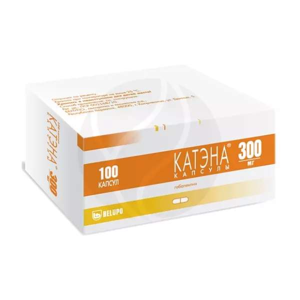 Изображение товара Катэна капсулы 300мг №100 для неврологических заболеваний