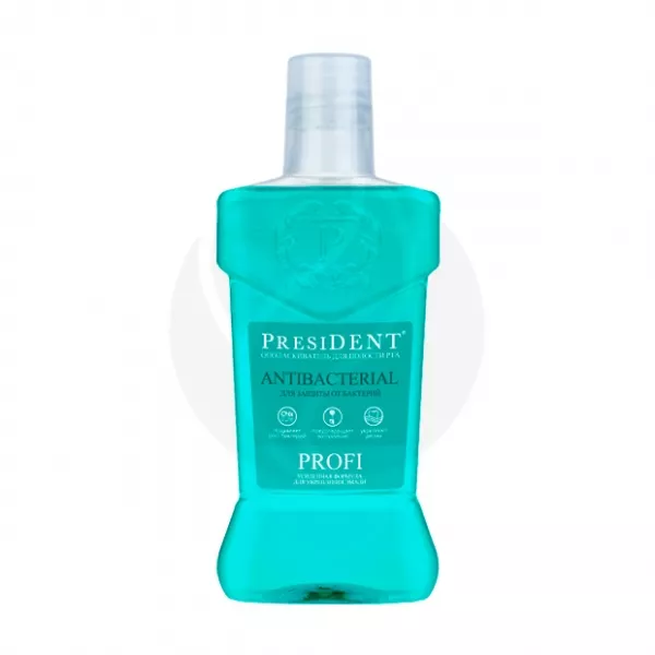 Изображение товара PresiDENT PROFI Antibacterial ополаскиватель для рта 250 мл