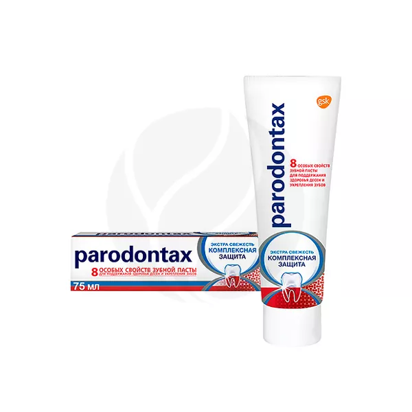 Изображение товара Parodontax Комплексная защита зубная паста 75мл против кровоточивости и налета Изображение товара Parodontax Комплексная защита зубная паста 75мл против кровоточивости и налета