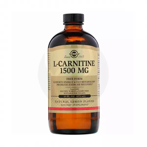 Изображение товара Solgar L-карнитин 1500мг раствор 473мл - биодобавка для энергии