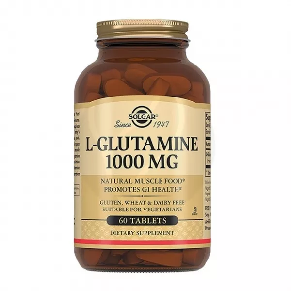 Solgar L-глутамин таблетки 1000мг, №60