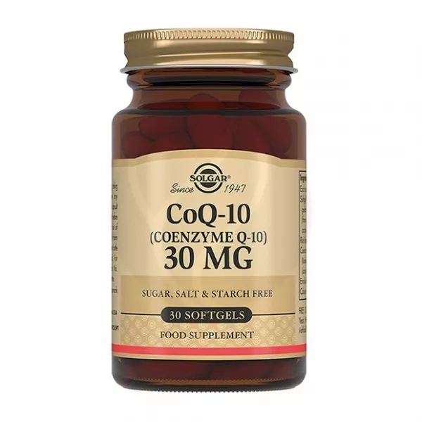 Solgar Коэнзим Q-10 капсулы 30мг, №30