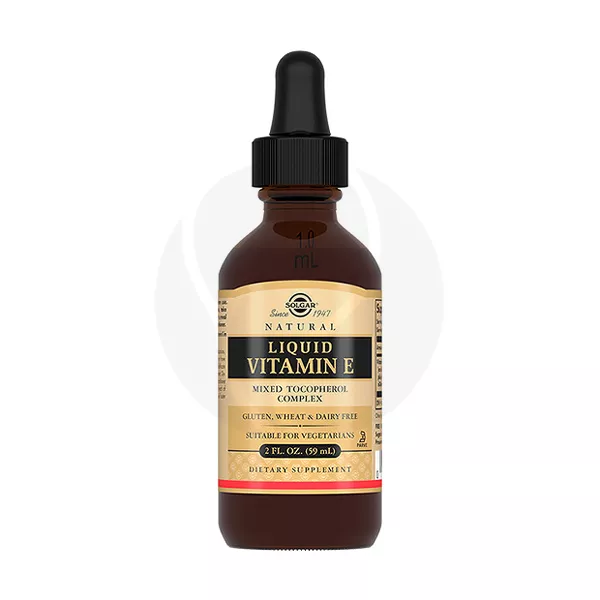 Изображение товара Витамин Е раствор Solgar 150МЕ 59мл Изображение товара Витамин Е раствор Solgar 150МЕ 59мл