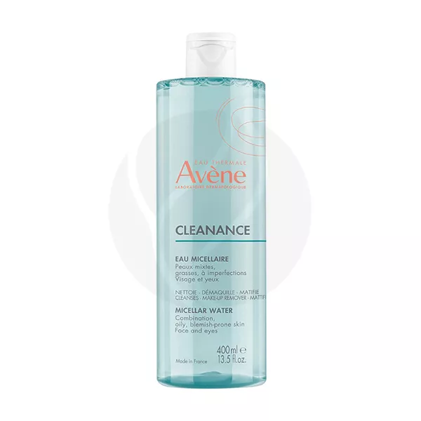 Изображение товара Avene Cleanance мицеллярная вода для жирной кожи, склонной к акне, 400мл Изображение товара Avene Cleanance мицеллярная вода для жирной кожи, склонной к акне, 400мл