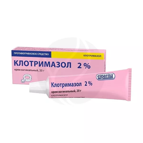 Изображение товара Крем вагинальный Клотримазол 2% 20г Pharma Wernigerode GmbH Изображение товара Крем вагинальный Клотримазол 2% 20г Pharma Wernigerode GmbH