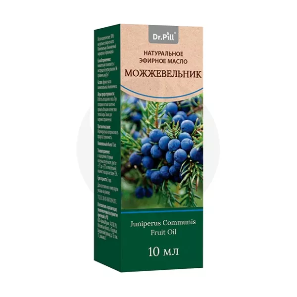 Изображение товара Эфирное масло можжевельника Dr.Pill 10мл для косметики и ингаляций