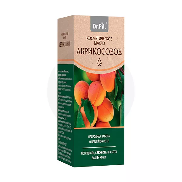 Изображение товара Dr.Pill косметическое масло Абрикосовое, 30мл