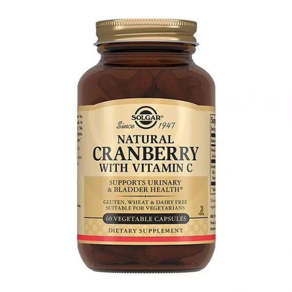 Изображение товара Добавка клюква с витамином С Solgar 60 мг капсулы Изображение товара Добавка клюква с витамином С Solgar 60 мг капсулы