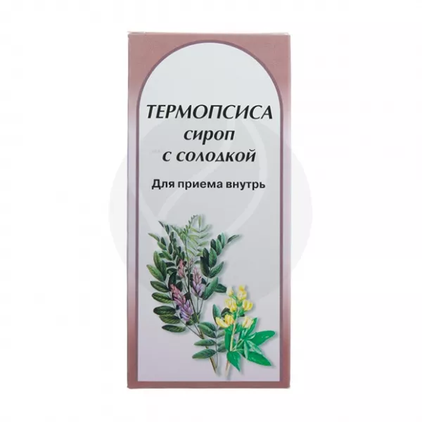 Изображение товара Термопсиса сироп с солодкой, 100г