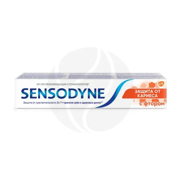 Sensodyne F зубная паста с фтором, 50мл