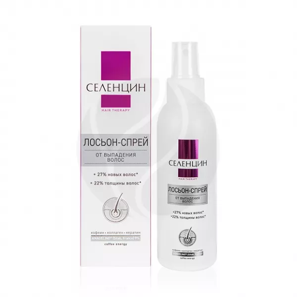 Изображение товара Лосьон-спрей для волос Селенцин Hair Therapy укрепление густота профилактика выпадения 150мл