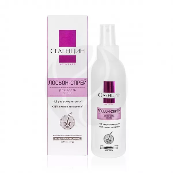 Изображение товара Лосьон-спрей для роста волос Селенцин Active Pro 150мл