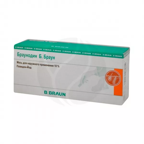 Изображение товара Мазь Браунодин Б. Браун 10% 20г - антисептик для 피부