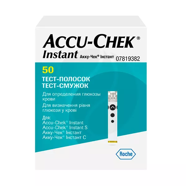 Изображение товара Accu-Chek Instant тест-полоски 50шт