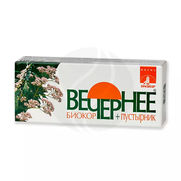 Изображение товара Вечернее+пустырник драже, №60 Изображение товара Вечернее+пустырник драже, №60