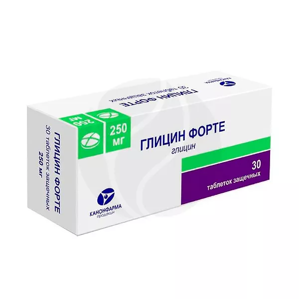 Изображение товара Глицин форте таблетки подъязычные 250мг 30 шт Росси